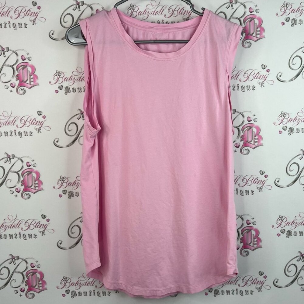 Under armour tank top baby Pink bubblegum Sleeveless Women's Top
